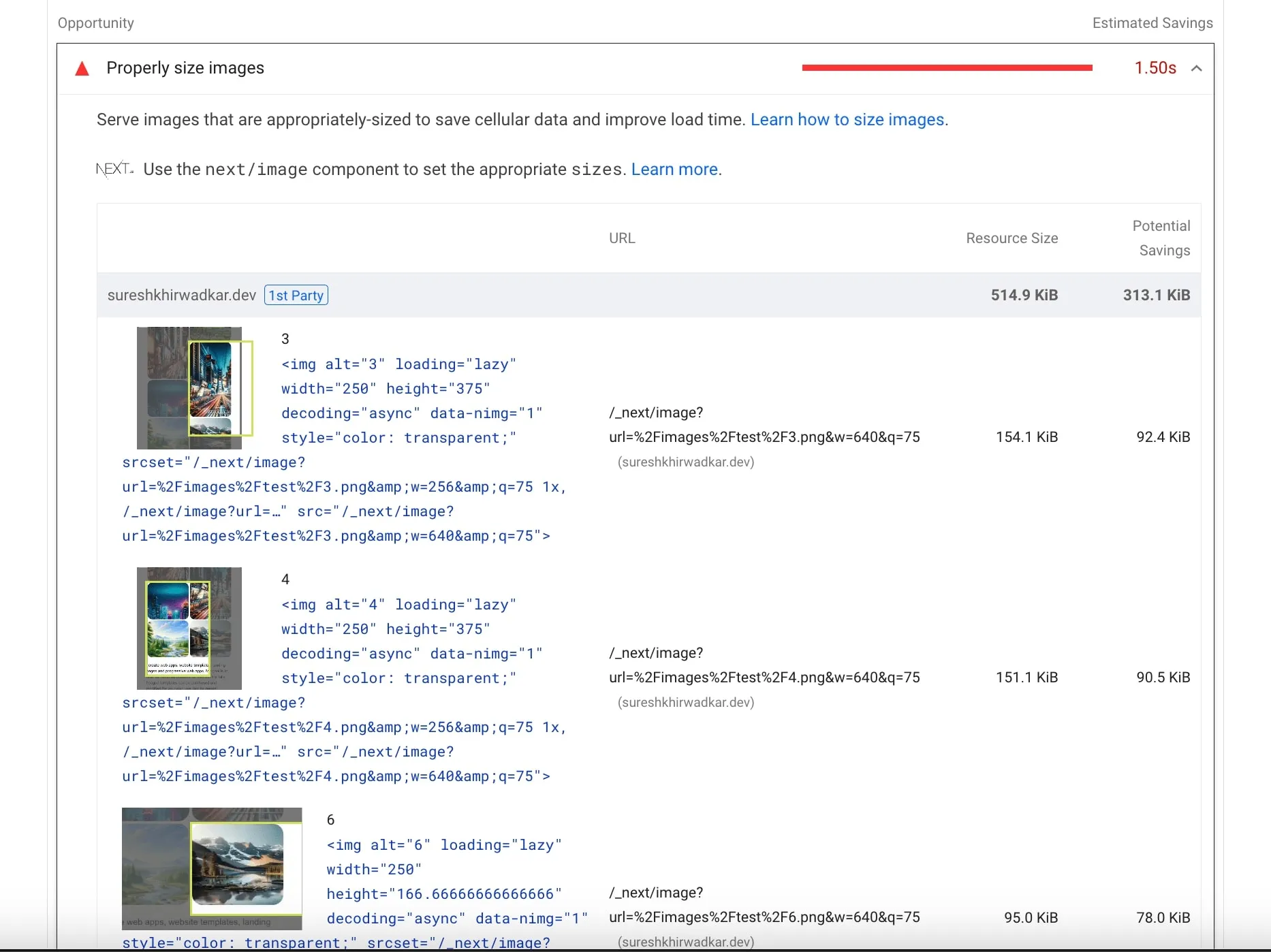 big image sizes